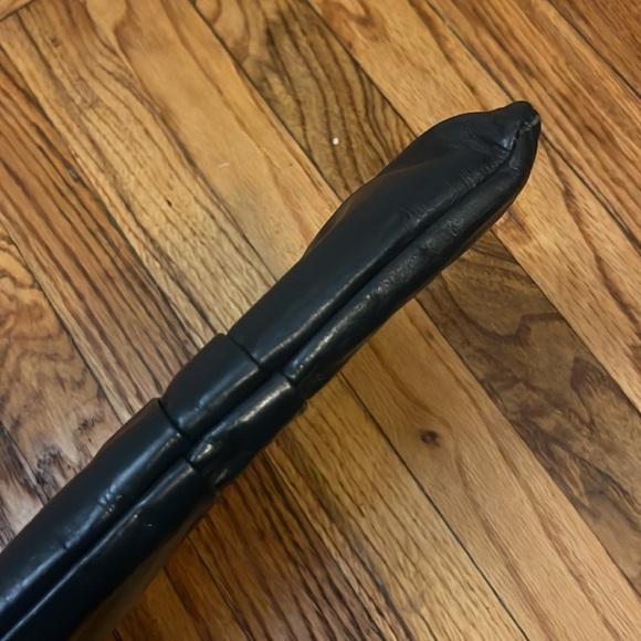 TIMMY WOODS BEVERLY HILLS COLLECTION TEAL BLUE VINTAGE OVERSIZED CLUTCH BAG - Picture 11 of 11